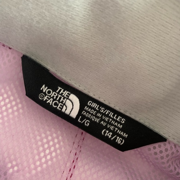 Girls North Face Raincoat - Picture 3 of 4